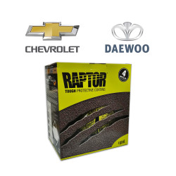 RAPTOR SUPER RESISTENTE 2K KIT CHEVROLET Y DAEWOO  4 LT