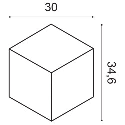 ORAC DECOR PANEL 3D 30x34,6x3 CM W105