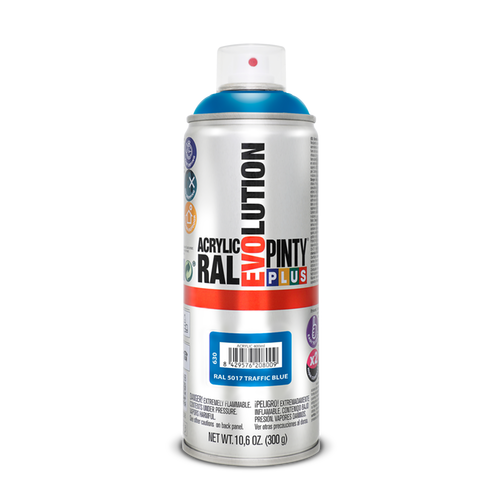 SPRAY ACRILICO BRILLANTE PINTYPLUS RAL 400 ML
