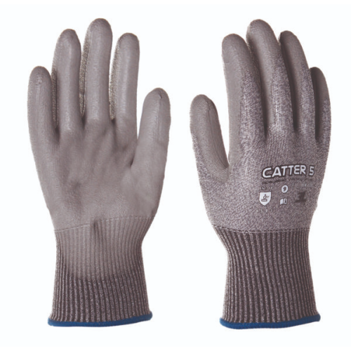 GUANTES CORTE PFG CON POLIURETANO CATTER 5