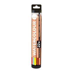 SET LAPICES ACUARELABLES 22 PIEZAS