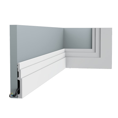 ORAC DECOR ZOCALO 200x1,6x12 cm SX180 HIGH LINE