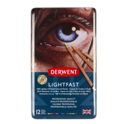 CAJA 12 LAPICES AL ACEITE LIGHTFAST DERWENT