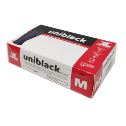 GUANTES DE NITRILO UNIBLACK 100 uds