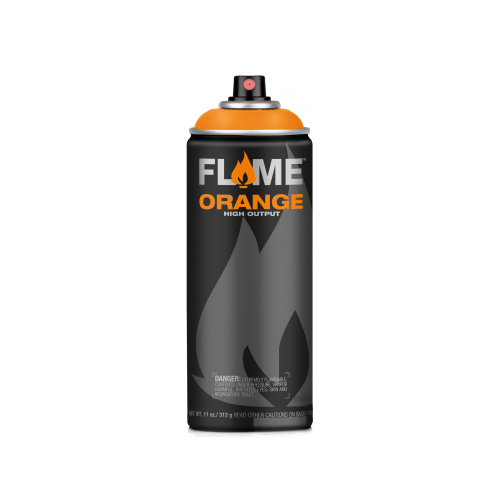 SPRAY FLAME ORANGE MATE MOLOTOW 400 ML