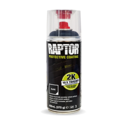 SPRAY PINTURA RAPTOR 2K NEGRO 400 ML