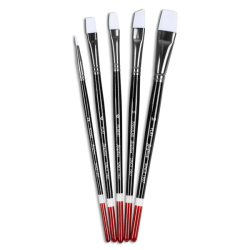 SET 5 PINCELES ANGELUS PAINT BRUSH