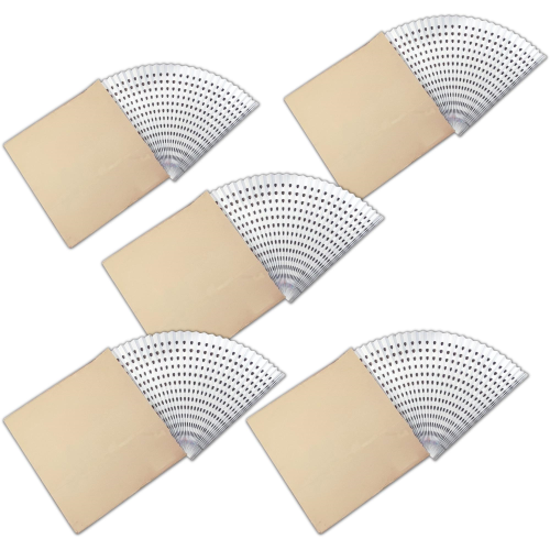 5 x FILTRO DE CARTON PLEGADO CARA BLANCA 0,90x11 mts