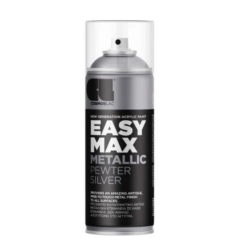 SPRAY EASY MAX ACRYLIC METALLIC COSMOS LAC 400 ML