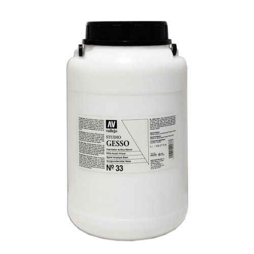 IMPRIMACION GESSO BLANCO STUDIO VALLEJO 5 LT
