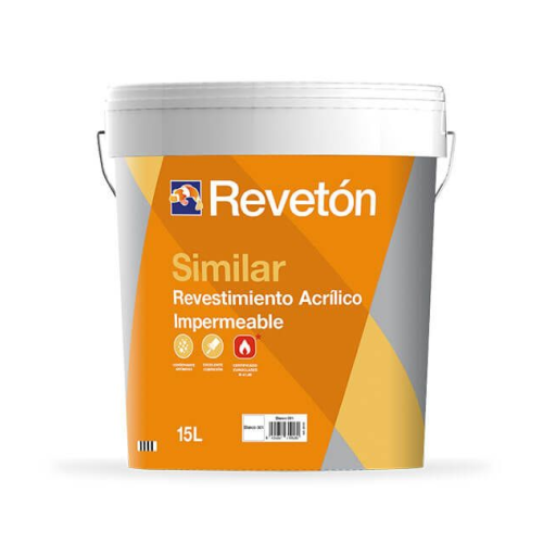 REVETON SIMILAR RUGOSO BLANCO 15 LT