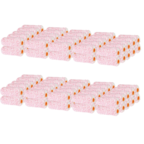 PACK 100 RECAMBIOS MINI MICROFIBRA SEDA 10 cm