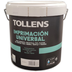 IMPRIMACION UNIVERSAL AL AGUA TOLLENS TOLLENS 10 LT