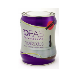 PINTURA PLASTICA METALIZADOS TITAN IDEAS 1 LT