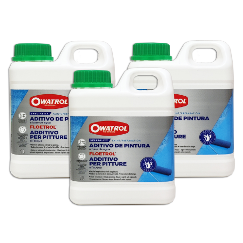 KIT 3 Uds ADITIVO DE PINTURA FLOETROL POURING 1 LT