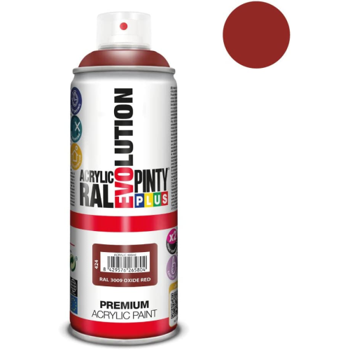 SPRAY ACRILICO BRILLANTE PINTYPLUS RAL 400 ML