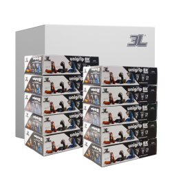 PACK 10 CAJAS GUANTES DE NITRILO TEXTURIZADO UNIGRIP BK 50 uds