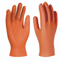 PACK 10 CAJAS GUANTES DE NITRILO TEXTURIZADO UNIGRIP OR 50 uds