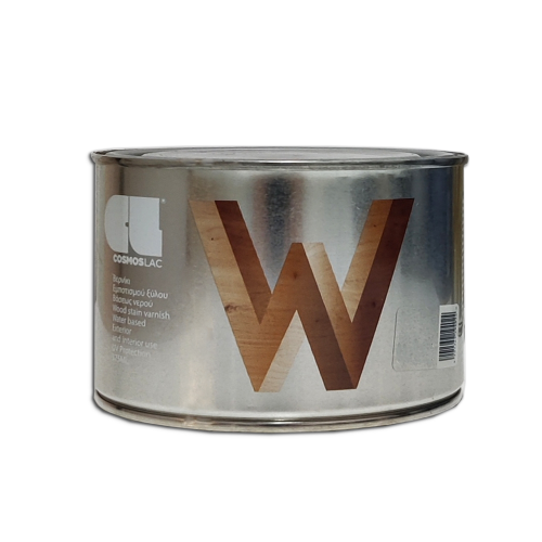 BARNIZ AL AGUA BRILLANTE INCOLORO WOOD COSMOS LAC 375 ML