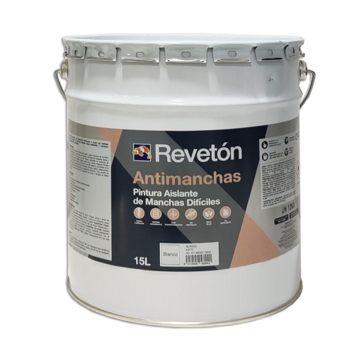 PINTURA ANTIMANCHAS AL DISOLVENTE REVETON 15 LT