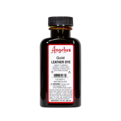TINTE PARA CUERO LEATHER DYE ANGELUS ORO / GOLD 88,9 ML