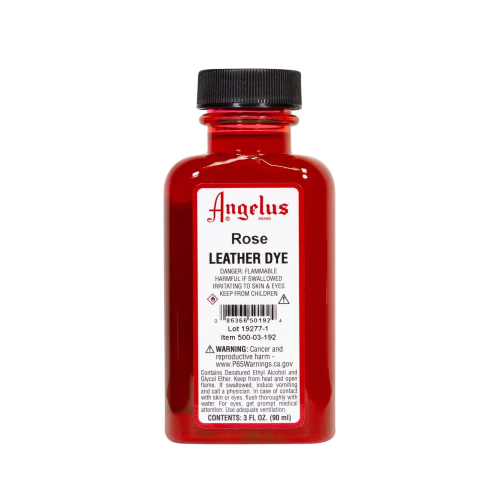 TINTE PARA CUERO LEATHER DYE ANGELUS ROSA / ROSE 88,9 ML