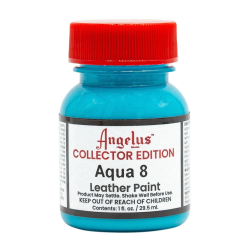 PINTURA CUERO Y POLIPIEL ANGELUS COLLECTOR EDITION AQUA 8 29,5 ML