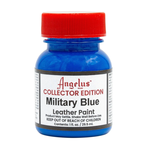 PINTURA CUERO Y POLIPIEL ANGELUS COLLECTOR EDITION MILITARY BLUE 29,5 ML