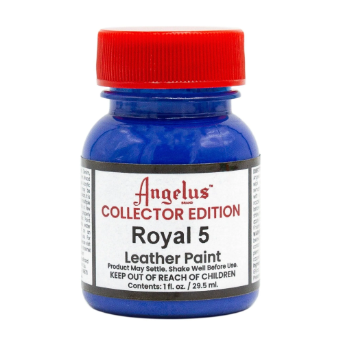 PINTURA CUERO Y POLIPIEL ANGELUS COLLECTOR EDITION ROYAL 5 29,5 ML