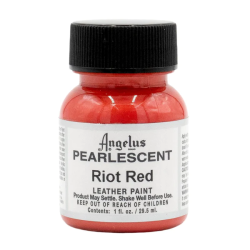 PINTURA CUERO Y POLIPIEL ANGELUS PEARLESCENT RIOT RED 29,5 ML