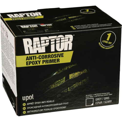 IMPRIMACION EPOXI ANTICORROSIVA RAPTOR 2K GRIS 1 LT