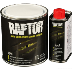 IMPRIMACION EPOXI ANTICORROSIVA RAPTOR 2K GRIS 1 LT