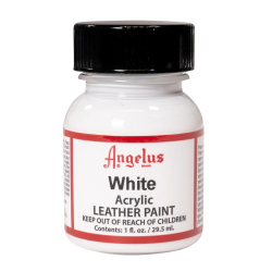 PINTURA CUERO Y POLIPIEL ANGELUS BLANCO 29,5 ML