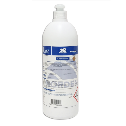 DESOXIDANTE ELIMINADOR DE CAL EN GEL KLINER CHROME 1 LT