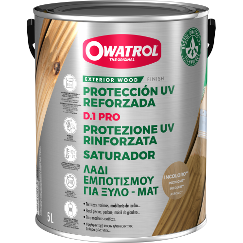 ACEITE SATURADOR D1 PRO MIEL MADERAS EXOTICAS 5 LT