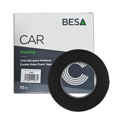 CINTA RECUPERAR MOLDURAS DOBLE CARA 6 mm 10 Mts