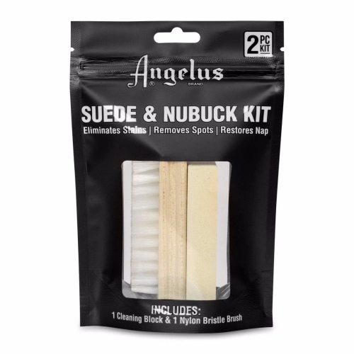 KIT LIMPIEZA ANTE Y NUBUCK ANGELUS 2 PIEZAS