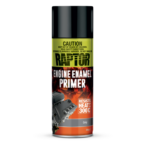 RAPTOR SPRAY IMPRIMACION GRIS MOTORES 300ºC 400 ML