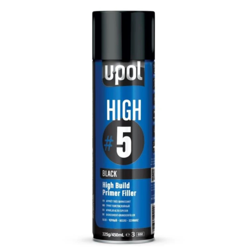 SPRAY APAREJO ALTO ESPESOR HIGH 5 NEGRO 450 ML