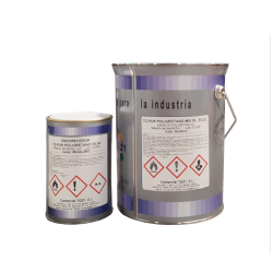PINTURA POLIURETANO BRILLANTE 2C CARTA RAL 3,2L+0,8K