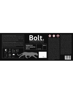 KIT BARNIZ + CATALIZADOR HS 2:1 NORMAL 2K BOLT 750 ML