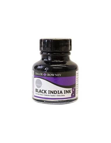 TINTA CHINA NEGRO INDIA 29,5 ML