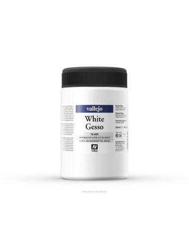 GESSO BLANCO ARTIST VALLEJO 500 ML
