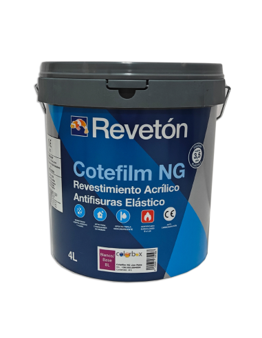 COTEFILM NG ELASTICO LISO MATE BLANCO 4 LT