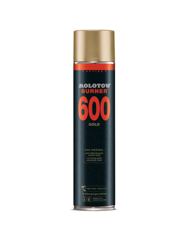 SPRAY MOLOTOW BURNER ORO 600 ML
