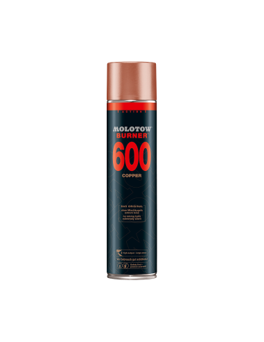 SPRAY MOLOTOW BURNER COBRE 600 ML